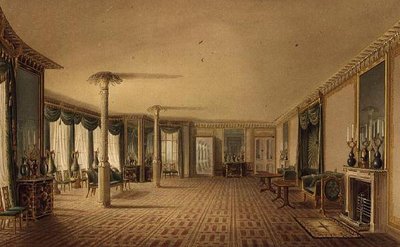 Der südliche Salon oder Bankettsaal-Galerie aus Ansichten des Royal Pavilion, Brighton von John Nash von John Nash