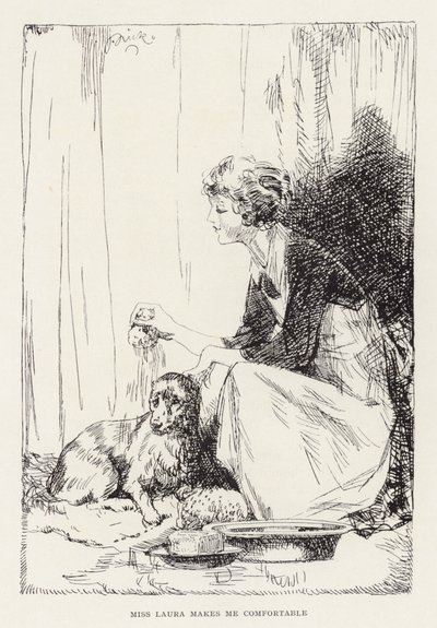 Illustration für Beautiful Joe von Marshall Saunders von John Nicholson