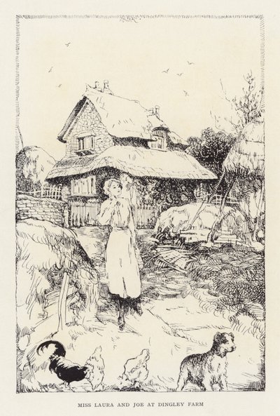 Illustration für Beautiful Joe von Marshall Saunders von John Nicholson