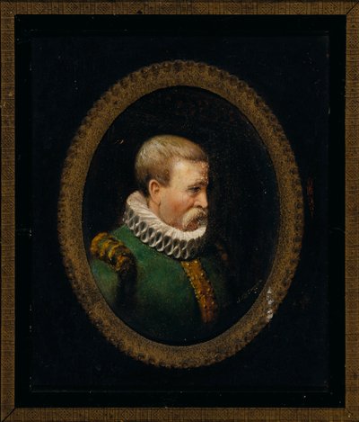 Porträt eines Hugenotten-Gentlemans zur Zeit von Karl IX. von John O