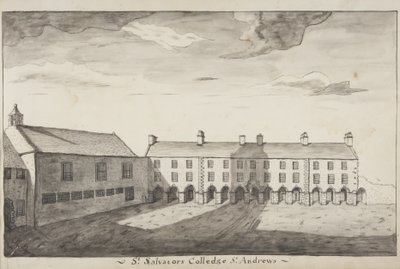 St Andrews Delineated - St Salvators College St Andrews von John Oliphant