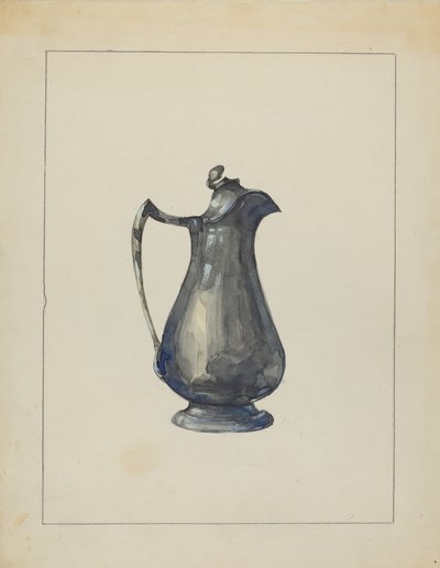 Zinnkrug von John Oster