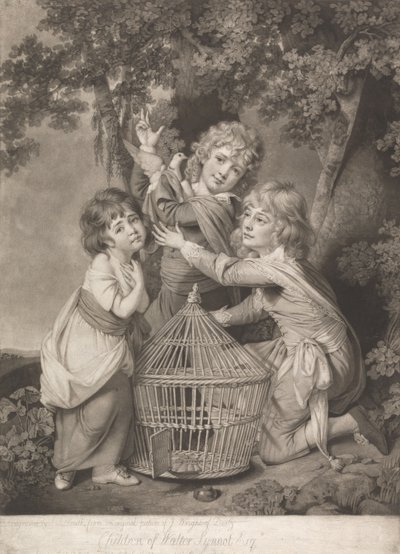 Kinder von Walter Synnot, Esquire von John Raphael Smith