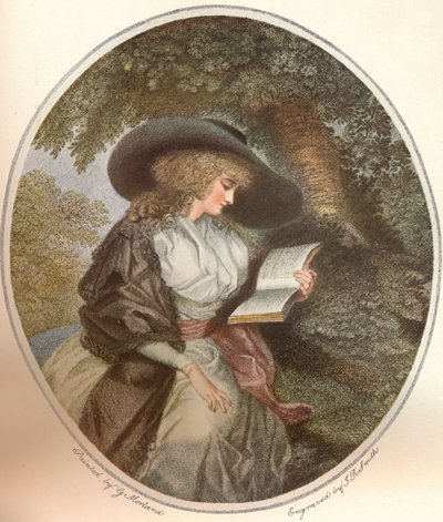 Delia auf dem Land, 1788, 1902 von John Raphael Smith