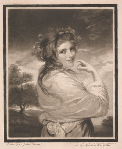Lady Hamilton als Bacchantin von John Raphael Smith
