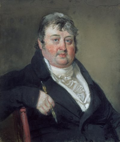 Porträt von Julius Caesar Ibbetson (1759-1817) von John Raphael Smith
