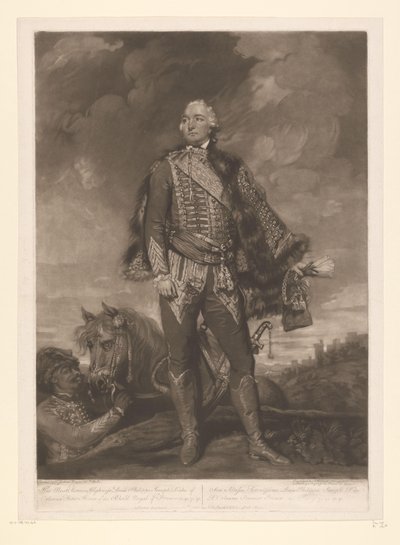 Porträt von Louis Philippe II. von Orléans His most Serene Highness Louis Philippe Joseph Duke of Orleans (...) (Titel auf Objekt) von John Raphael Smith
