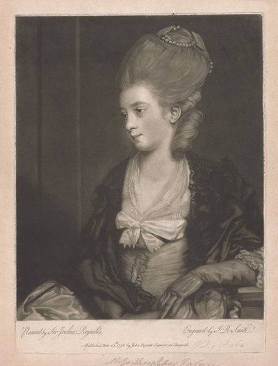 Theophelia Gwatkin (geb. Palmer) von John Raphael Smith