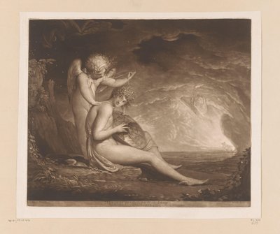 Erfindung der Leier durch Merkur von John Raphael Smith