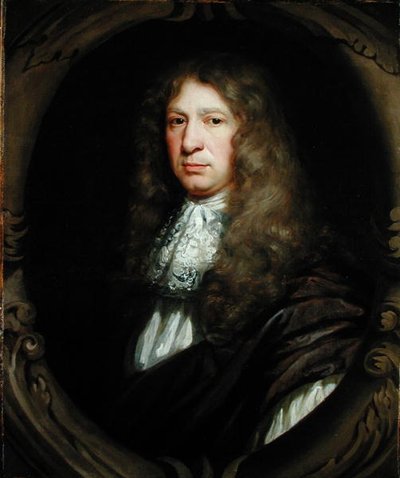 Porträt von Sir John Streynsham Master (1604-1723) von John Riley