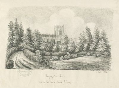 Rugeley Kirche von John Robert Fernyhough