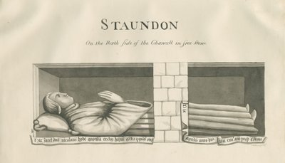 Standon Kirche - Wandgrab von Nicholas Hyde von John Robert Fernyhough