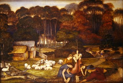 Herbst, ca. 1879 von John Roddam Spencer Stanhope