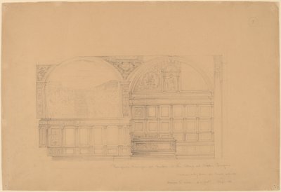 Peruginos Udienza del Cambio im Collegio del Cambio, Perugia von John Russell Pope