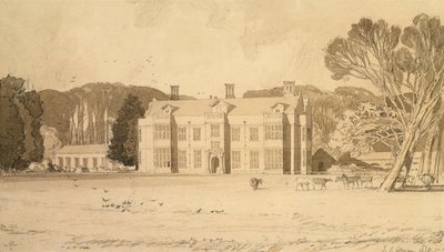 Felbrigg Hall, Norfolk, 1818 von John Sell Cotman