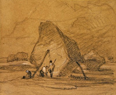 Heuhaufen von John Sell Cotman
