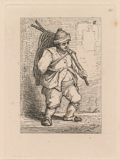 Liber Studiorum: Tafel 48, Eine Studie von John Sell Cotman
