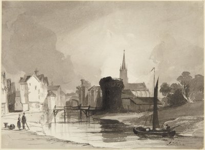 Flusslandschaft von John Sell Cotman