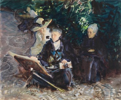 Im Generalife, 1912 von John Singer Sargent
