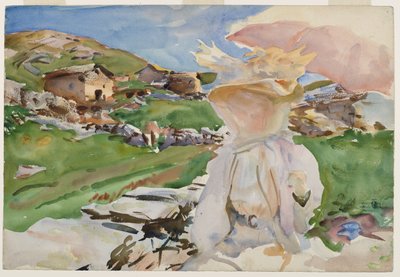 Im Simplonpass, 1909 von John Singer Sargent