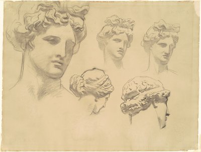 Studien für Apollo und die Musen, um 1921 von John Singer Sargent