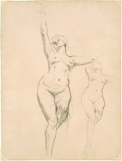 Studien des Sieges für "Tod und Sieg" von John Singer Sargent