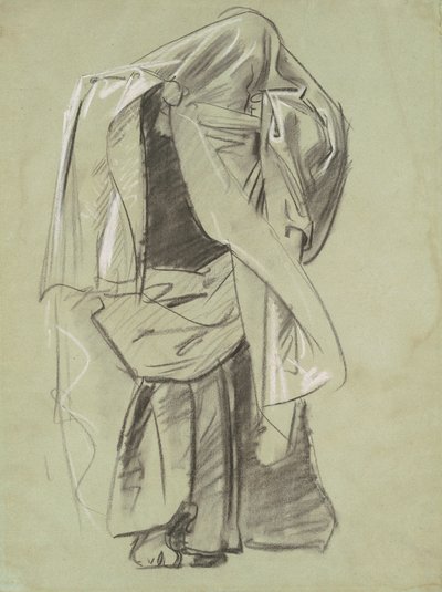 Studie für Fries der Propheten, 1890-1892 von John Singer Sargent