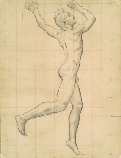 Studie von Apollo für Apollo und Daphne von John Singer Sargent