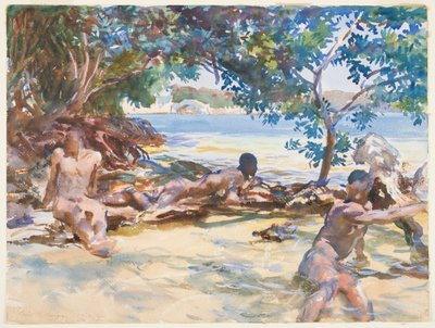 Die Badenden von John Singer Sargent