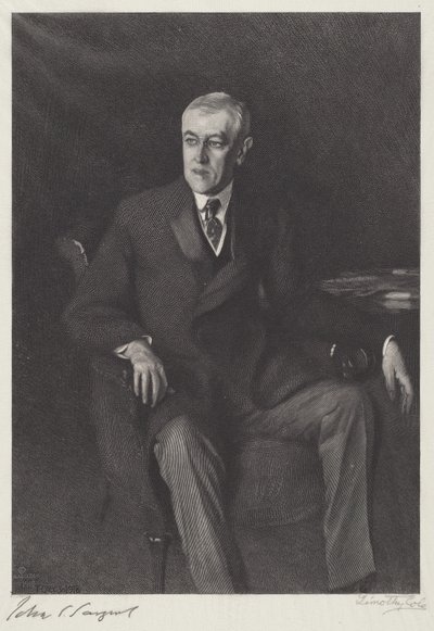 Woodrow Wilson von John Singer Sargent
