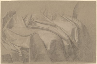 Draperiestudie für "Mary und Elizabeth Royall" von John Singleton Copley
