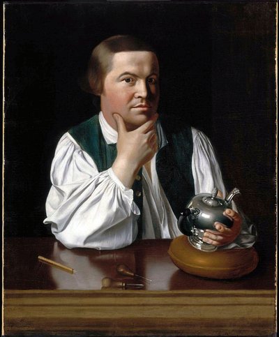 Porträt von Paul Revere von John Singleton Copley