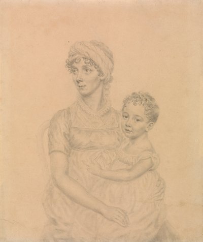 Lady Wigram mit ihrem kleinen Sohn, William Pitt Wigram von John Smart
