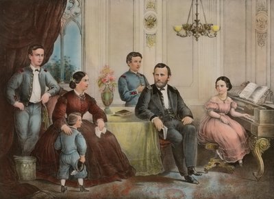 General Grant und seine Familie--Respektvoll gewidmet dem Volk der Vereinigten Staaten von John Smith
