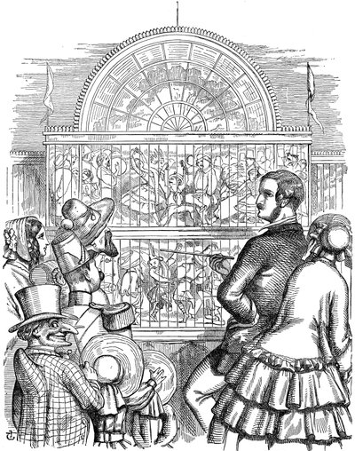 Albert 1819-1861, Prinzgemahl von Königin Victoria, auf der Großen Ausstellung, 1851 von John Tenniel