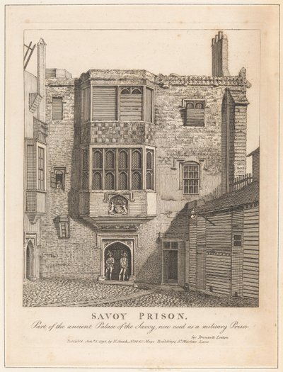 Savoy-Gefängnis von John Thomas Smith