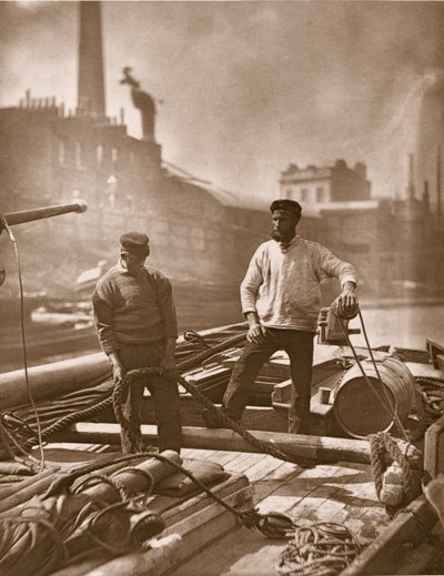 Arbeiter auf der 