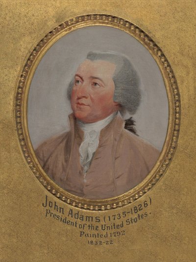 John Adams (1735-1826), LL.D. 1788 von John Trumbull