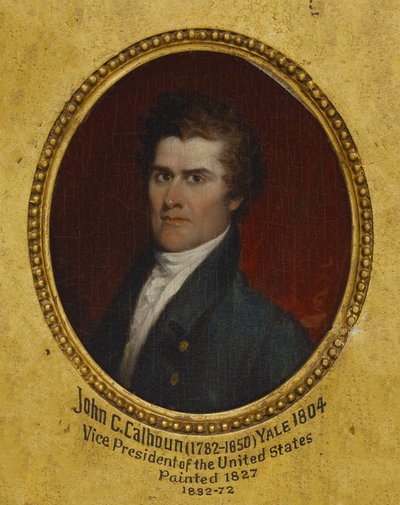 John Caldwell Calhoun (1782-1850), B. A. 1804, LL.D. 1822 von John Trumbull