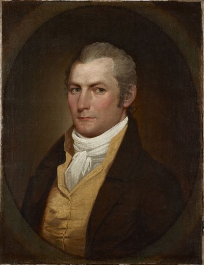 Porträt eines Mannes von John Trumbull
