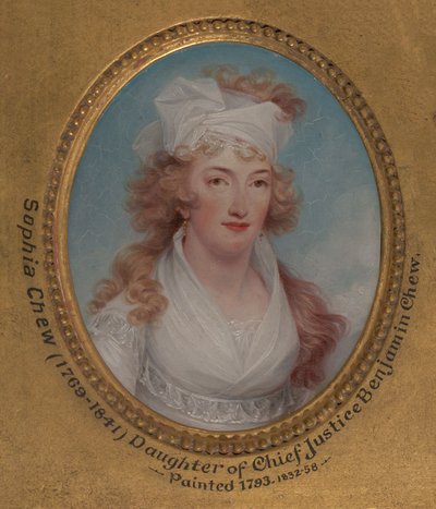 Sophia Chew, später Sophia Chew Philips (1769-1841) von John Trumbull