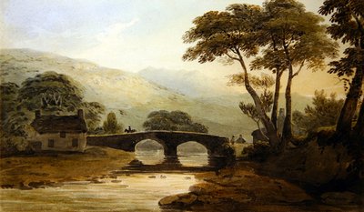 Baddgelert-Brücke von John Varley
