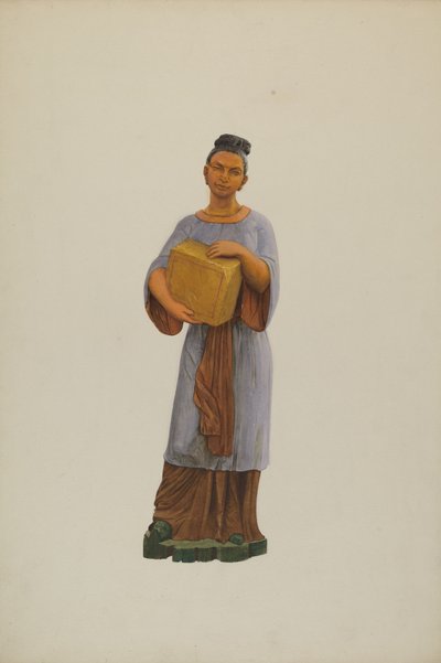 Teeladenfigur, ca. 1938 von John W Kelleher