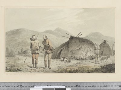 Die Tschuktschi und ihre Behausungen von John Webber