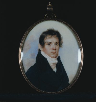 Porträt eines Mannes, um 1810 von John Wesley Jarvis