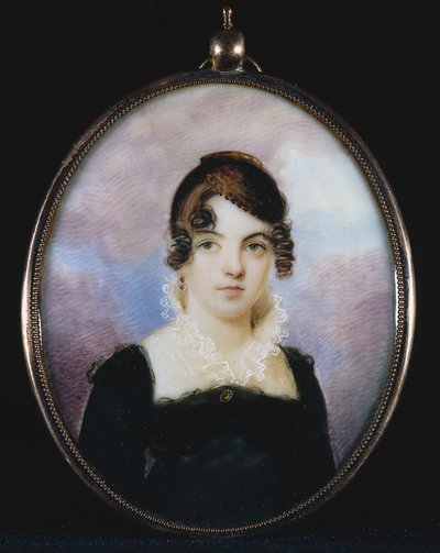 Porträt einer Frau, um 1810 von John Wesley Jarvis