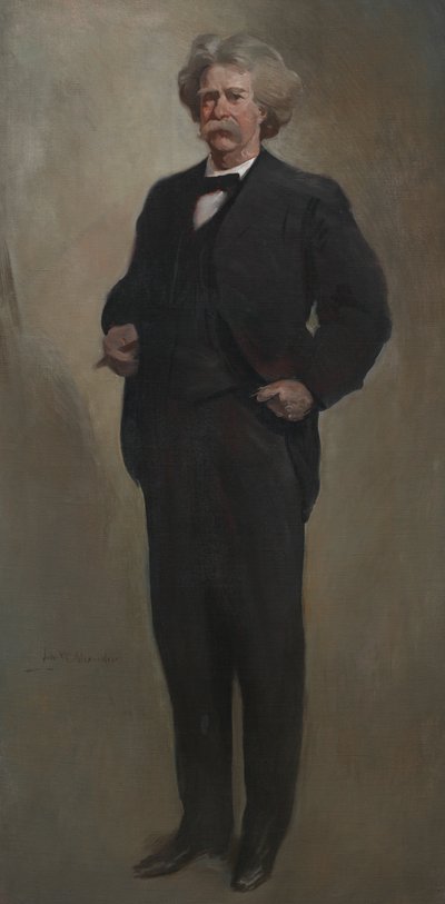 Samuel L. Clemens Mark Twain, 1912 oder 1913 von John White Alexander