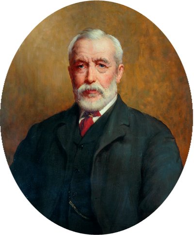 Porträt von J. Whiteley Ward MP, ca. 1910 von John William Brooke