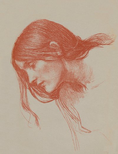 Phyllis und Demophoon Studie, ca. 1897 von John William Waterhouse