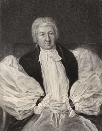 Herbert Marsh, Lord Bischof von Peterborough, graviert von John Cochran, aus 